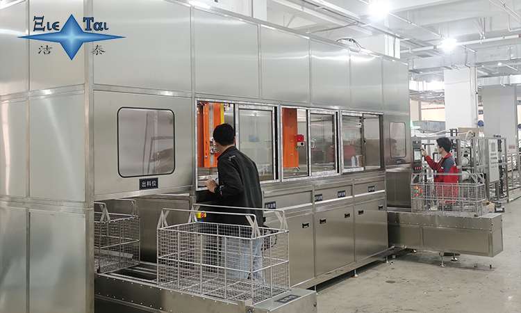 【格力集團(tuán)】多槽PLC 全自動超聲波清洗線工程案例